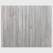 白い洗浄納屋の木製の国の素朴な包装紙 ラッピングペーパー (フラット)