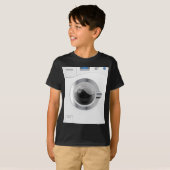 白い洗濯機 Tシャツ (正面フル)