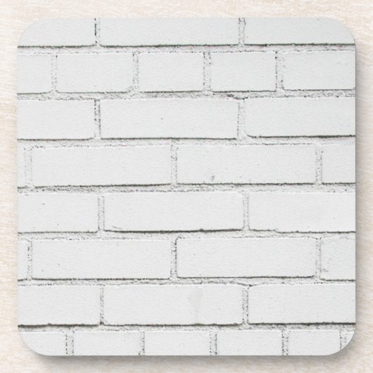白い煉瓦コースターセット コースター (正面)
