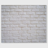 白い煉瓦質 ラッピングペーパー (フラット)