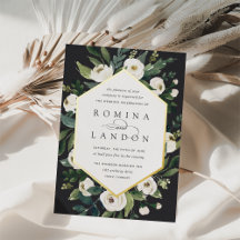 白い牡丹 |幾何学的フローラフレ結婚ーム