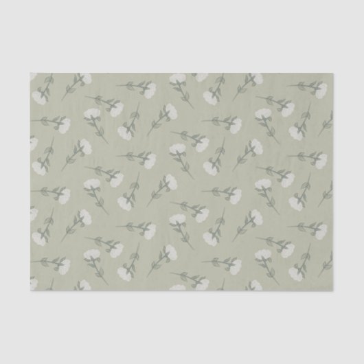 白い牡丹 薄葉紙 (正面)