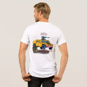 白い犠牲による強さ トライブレンドTシャツ (裏面全面)