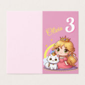 白い猫と合わせてカスタマイズ可能なかわいい王女 (外部フラット)