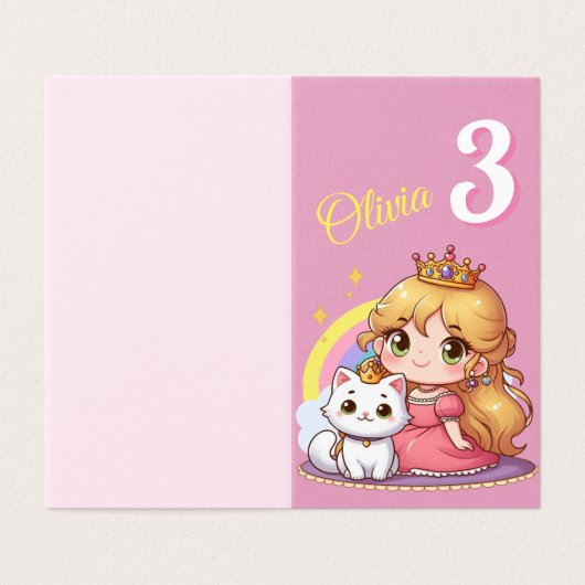 白い猫と合わせてカスタマイズ可能なかわいい王女 (外部フラット)