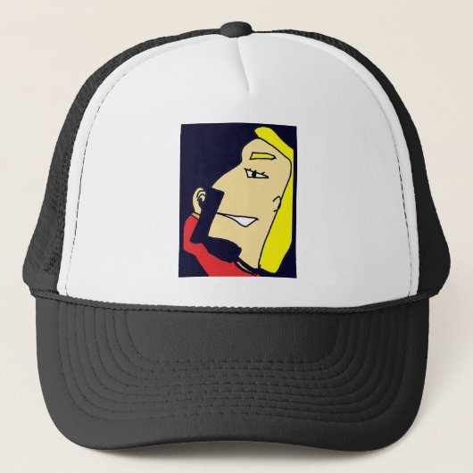 白い王子 キャップ (正面)