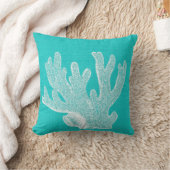 白い珊瑚のバーラップの一見を用いる水 クッション (ブランケット)