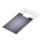 白い球体 クレジットカード栓抜き (正面アングル)