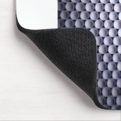 白い球体 マウスパッド (コーナー)