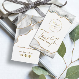 白い瑪瑙パッケージの挿入