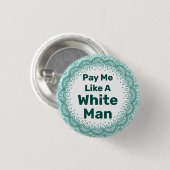 白い男のように払う 缶バッジ (正面&裏面)