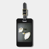 白い白人黒水 ラゲッジタグ (正面縦)