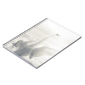 白い白鳥 ノートブック (左側)