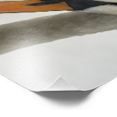 白い白鳥 フォトプリント            (角)