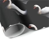 白い白鳥 ラッピングペーパー (ロールコーナー)