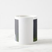 白い白鷺 コーヒーマグカップ (中央)