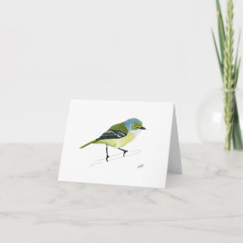 白い目のヴィレオ ノートカード