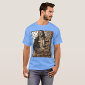 白い盾の北のシャイエンヌの戦士 Tシャツ (正面フル)