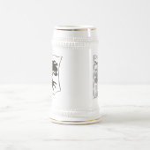 白い盾Stien ビールジョッキ (中央)