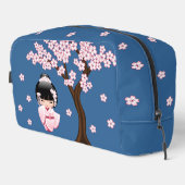 白い着物こけし人形かわいい芸者ガールブルー ドップキット (右コーナー)