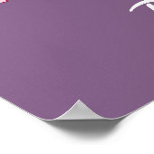 白い着物こけし人形 – かわいい芸者ガール ポスター (角)