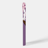 白い着物こけし人形 – かわいい芸者ガール Case-Mate iPhoneケース (裏面 / 左)