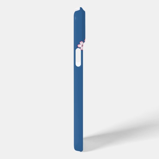 白い着物こけし人形 – かわいい芸者ガール Case-Mate iPhoneケース (裏面 / 右)