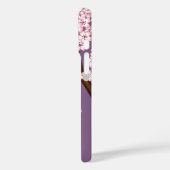 白い着物こけし人形 – かわいい芸者ガール Case-Mate iPhoneケース (裏面 / 左)