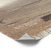 白い着物の可愛いパンダ – アジアインスパイアポスター ポスター (角)