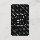 白い矢印 名刺 (正面)