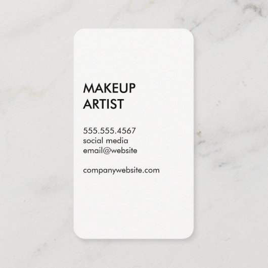 白い矢印 名刺 (裏面)