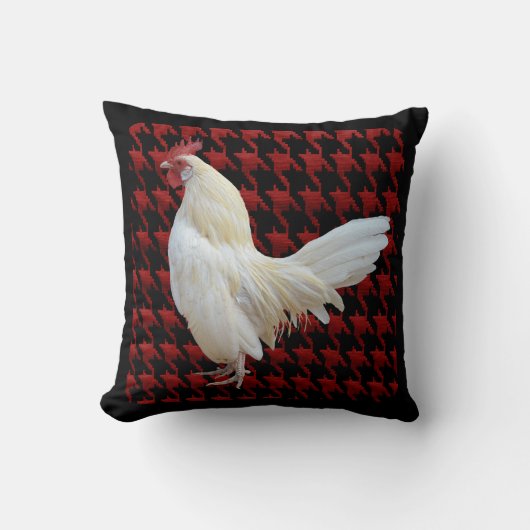 白い石 クッション (正面)