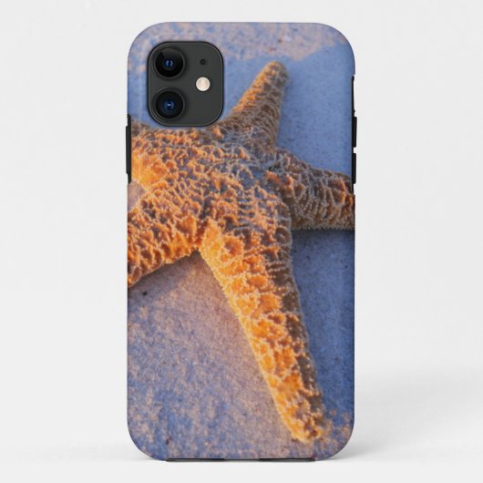白い砂のヒトデ Case-Mate iPhoneケース (裏面)