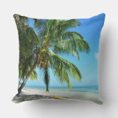 白い砂のビーチの装飾用クッションの黄色いカヤック クッション (正面)