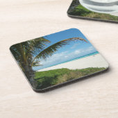 白い砂のビーチw/Palm コースター (左側)