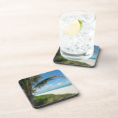 白い砂のビーチw/Palm コースター (右側)