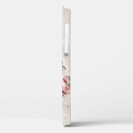 白い砂の上に横たわる女 Case-Mate iPhoneケース (裏面 / 左)