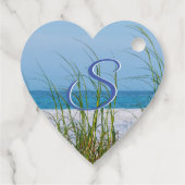 白い砂の海のオートのラインありがとう結婚。 フェイバータグ (裏面)