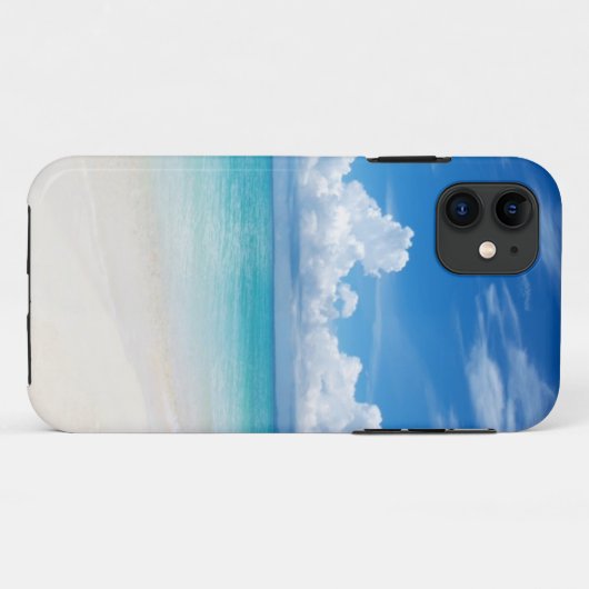 白い砂浜のiPhone 5/5s Case-Mate iPhoneケース (裏面(横))