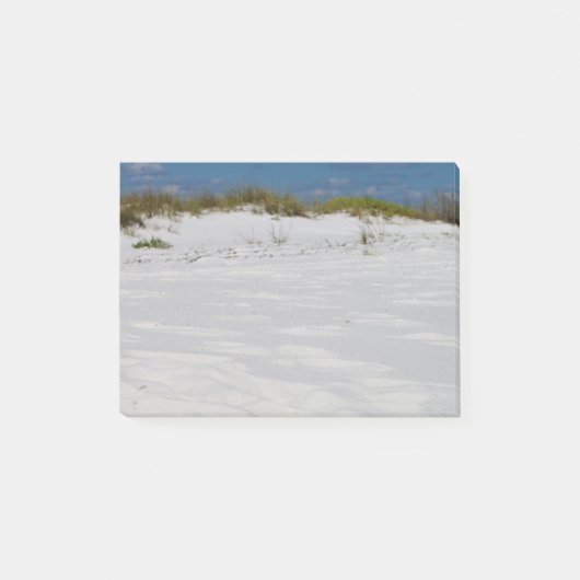白い砂浜 ポストイット (正面)