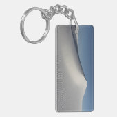 白い砂 キーホルダー (正面左)