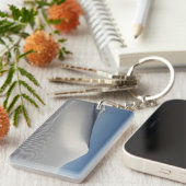 白い砂 キーホルダー (正面右)