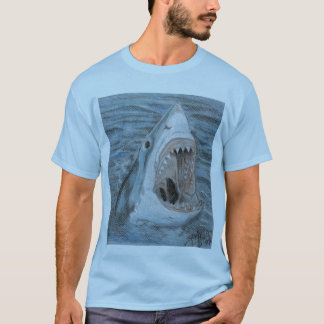 白い破ること Tシャツ