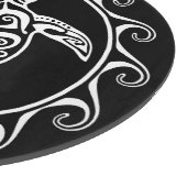 白い種族のカメ カッティングボード (角)