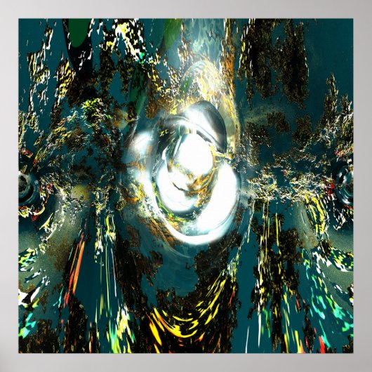 白い穴 ポスター (正面)