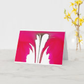 白い空の下のシックで驚くべき赤のバラ.png カード (黄色い花)