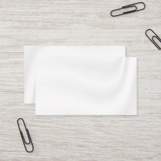 白い空白のサテンの名刺を作成する 名刺 (正面/裏面インサイチュ)