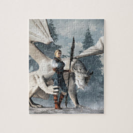 白い竜の魔女 ジグソーパズル