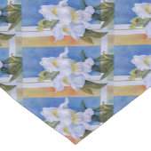 白い竜 ショートテーブルランナー (コーナー)