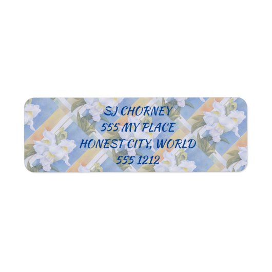 白い竜 ラベル (正面)